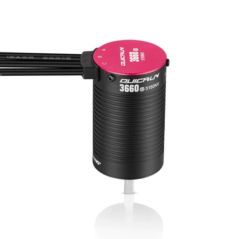 Hobbywing Quicrun 3660Sl 3150kv G2 Motor Black HW30404500