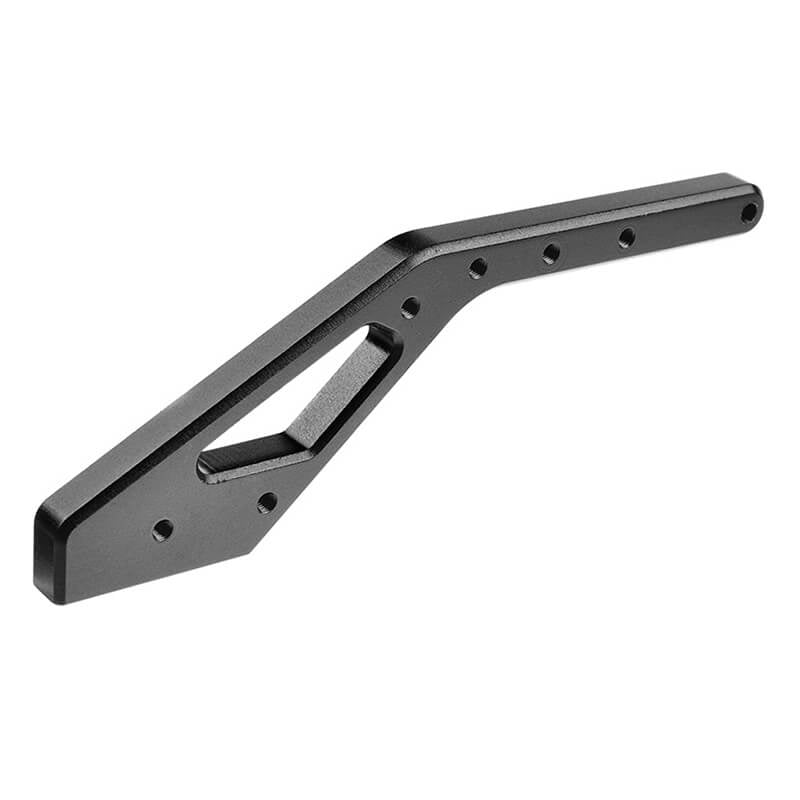 Corally Chassis Brace Asuga XLR Rear Swiss Made 7075 T6 3mm Hard Anodised Black C-00180-865