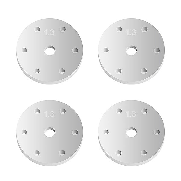 Team Associated RC8B3 Ft 16mm Shock Piston 6X1.3mm Flat (4) AS81202