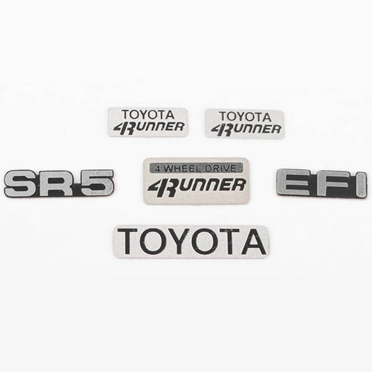 RC4WD 1985 Toyota 4Runner Emblem Set Z-S1926