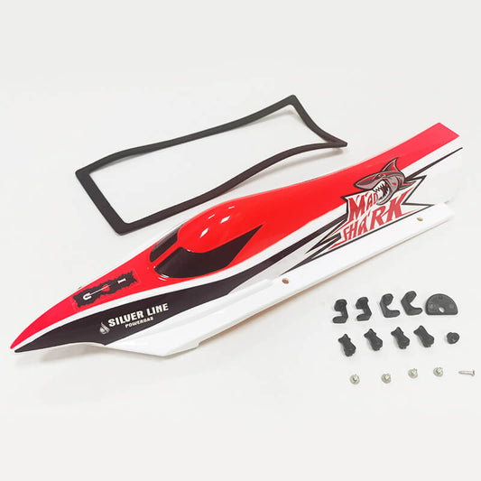 Joysway Mad Shark Deck (White) & Water Proof Gasket with Plas JY820503