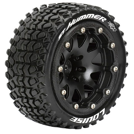 Louise RC St-Hummer 1:10 Soft Bead-Lock/1/2 Offset Hex 12mm Black L-T3314SBH