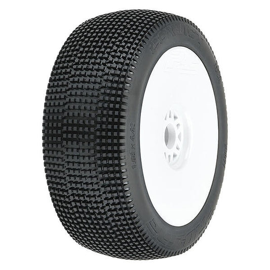 Proline 'Convict' S3 Premount Velocity V2 White Wheels (2) PRO9071233
