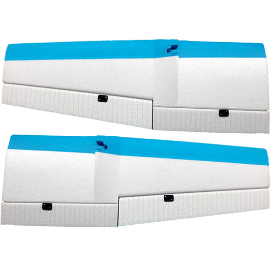 Dynam Cessna C188 Side Wing Set (Blue) DYN-C188-02-B