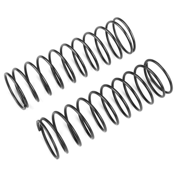 Corally Shock Spring Black Soft Rear 2pcs C-00140-138