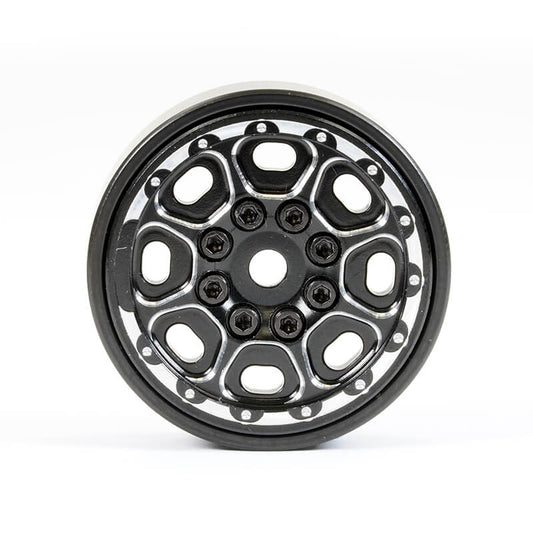 Fastrax TRX-4M CNC Beadlock Wheels (4) - Black FTTX468BK