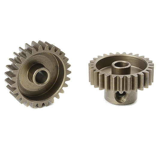 Corally 48 dp Pinion Short Hardened Steel 27 Teeth Shaft Dia. 3.17mm