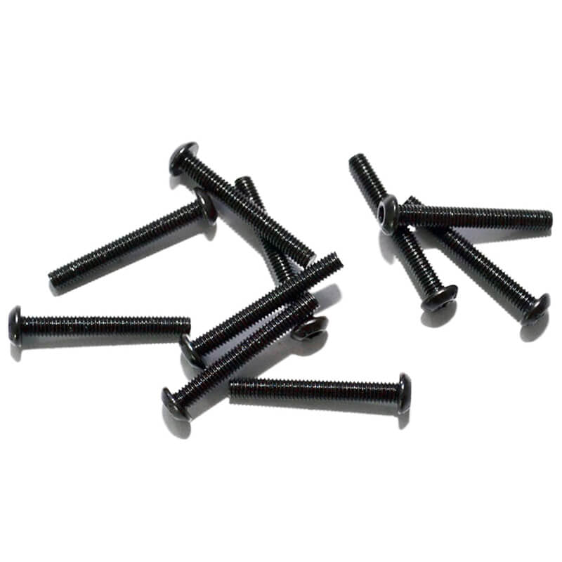 RC4WD Steel Button Head Cap Screws M3 X 22mm (10) Z-S0658