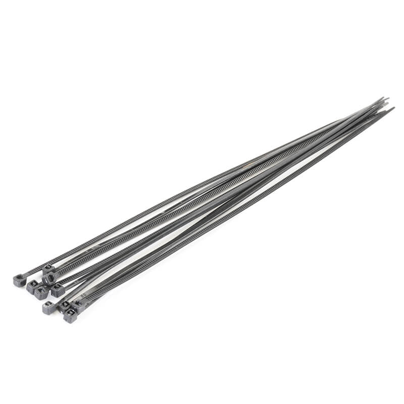Fastrax Black 200mm X 2.5mm Nylon Cable Ties (10pcs) FAST106BK