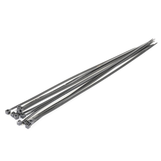 Fastrax Black 200mm X 2.5mm Nylon Cable Ties (10pcs) FAST106BK