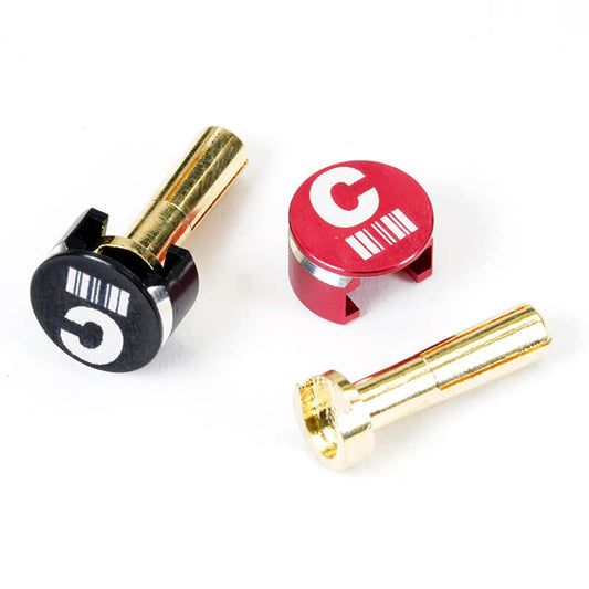 Centro Lowpro Heatsink Plug Connector Grips w/4mm Bullets C0345