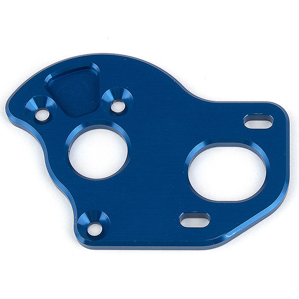 Team Associated RC10T6.2 Laydown Motor Plate Blue Aluminium AS71145