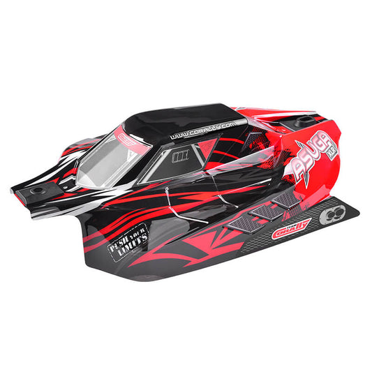 Corally Polycarbonate Body Asuga XLR Painted Red Cut 1pc C-00180-857-R
