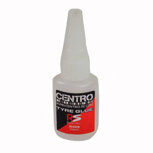 Centro Race Spec Performance Tyre Glue 20G -New Oval Bottle C0305
