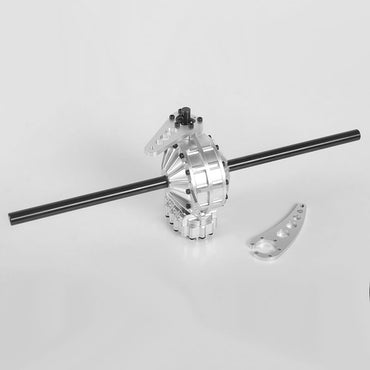 RC4WD 1/4 Scale Aluminum Rear Axle w/Quick Change Gears (Skell Z-A0130