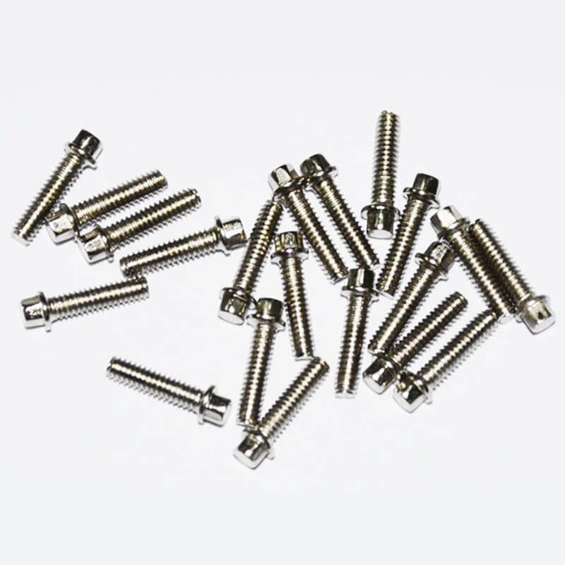RC4WD Miniature Scale Hex Bolts (M2 X 8mm) (Silver) Z-S0423