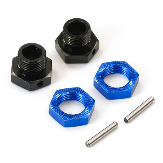 FTX DR8 Wheel Hex Adapters Blue FTX9561B