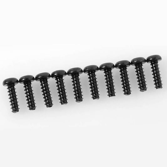 RC4WD Button Head Self Tapping Screws M2.5 X 8mm (Black) Z-S1572
