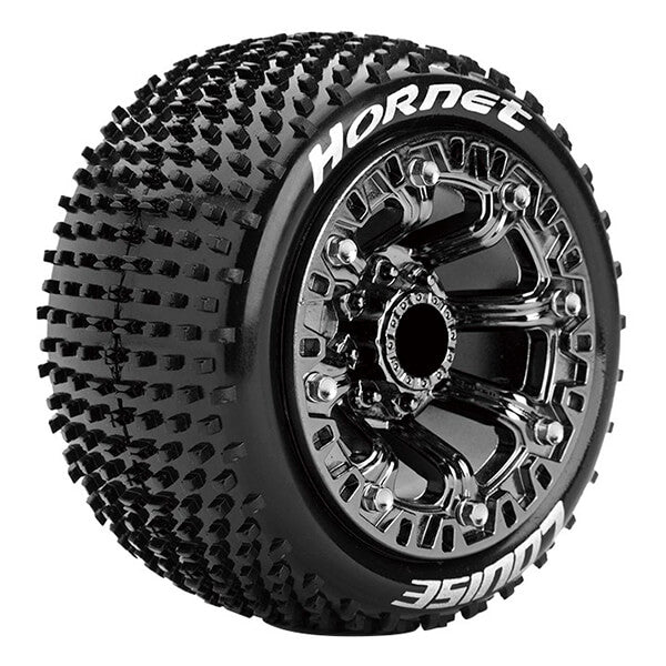 Louise RC St-Hornet 1/16 Soft Spoke Black Chrome TRX 1:16 L-T3172SBC