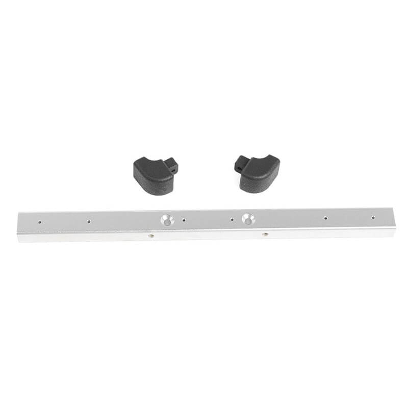 RC4WD Classic Front Bumper for RC4WD Gelande II 2015 Land Rover Defender D90 (Silver)