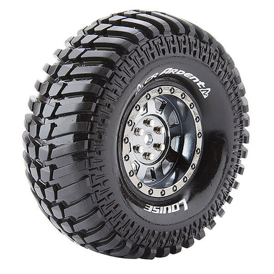 Louise RC Cr-Ardent 1:10 Super Soft Black Chrome Hex 12mm L-T3232VBC