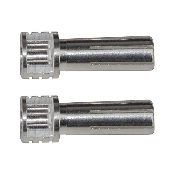 Reedy Grip Bullet Connectors Silver 5mm X 14mm (2) AS27392