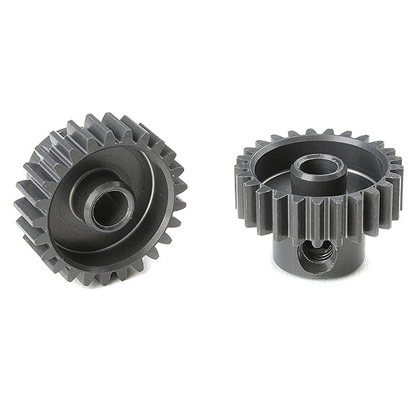 Corally 48 dp Pinion Short Hard Anodised Al7075 25 Teeth Shaft Dia. 3.17mm