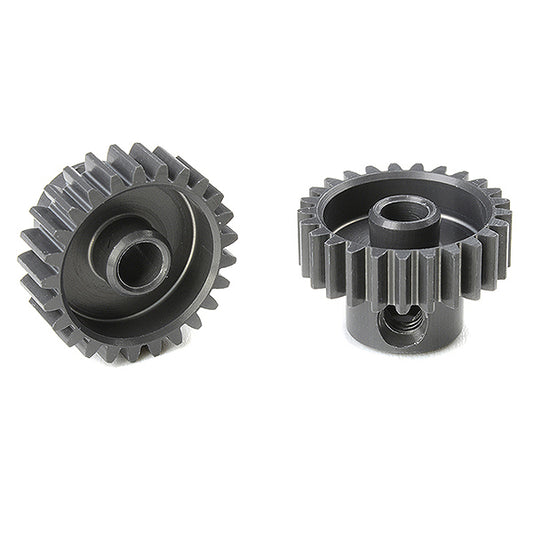 Corally 48 dp Pinion Short Hard Anodised Al7075 25 Teeth Shaft Dia. 3.17mm