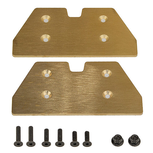 Team Associated DR10 Ft Front Bumper Weights, 50G AS72107