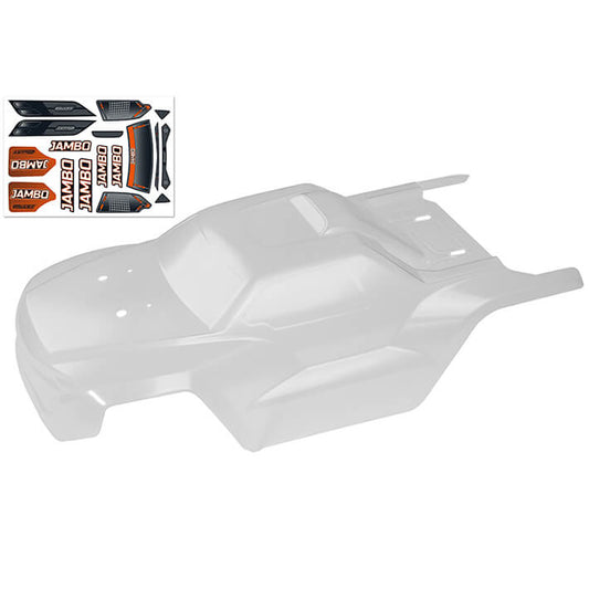 Corally Polycarbonate Body Jambo XP 6S Clear Cut 1pc C-00180-701