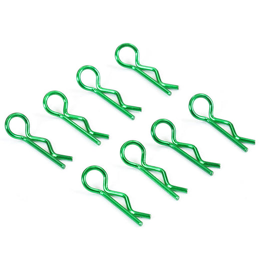 Fastrax Metallic Green Small Clips FAST212MG