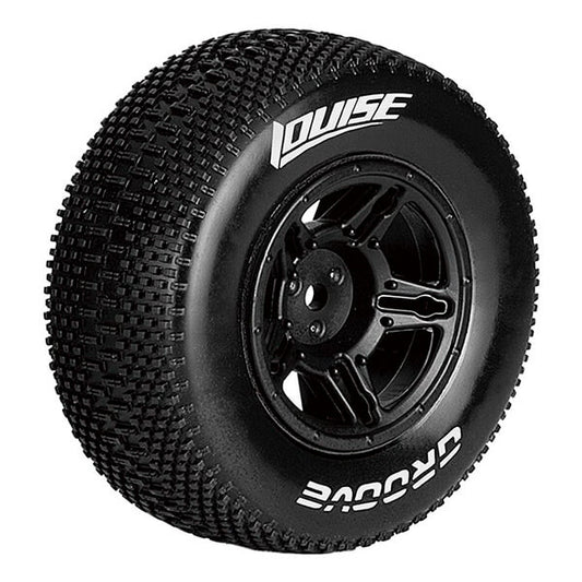 Louise RC Sc-Groove 1:10 RR Super Soft Slash RR , Slash 4*4 Black L-T3146VBTR
