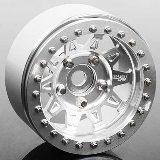 RC4WD Dirty Life Roadkill 1.7" Beadlock Wheels (Silver) Z-W0298