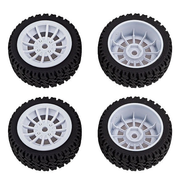 Team Associated Apex 2 Sport Rally A550 Wheels and Tyres AS31914