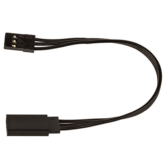 Reedy 125mm Servo Extension Wire Black (4.92In) AS27164
