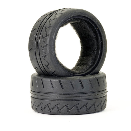 FTX Stinger Front 32mm Rubber Tyre w/Inserts (Pr) FTX10576