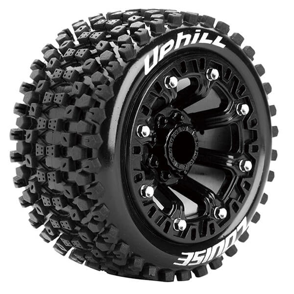 Louise RC St-Uphill 1/16 Soft Black TRX 1:16 E-Revo FR & R L-T3279SB