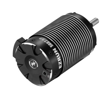 Hobbywing Ezrun 1:5 & 1:6 Sl 5687-1100kv Motor (Black) HW30402550
