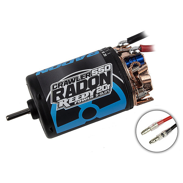 Reedy Radon 2 Crawler 550 20T 5 Slot 1100kv Brushed Motor AS27466