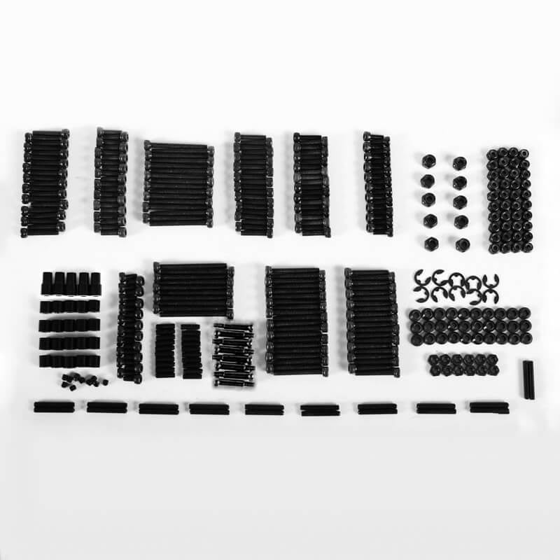RC4WD Scaler & Crawler Screws & Support Bag (Black) Z-S0838
