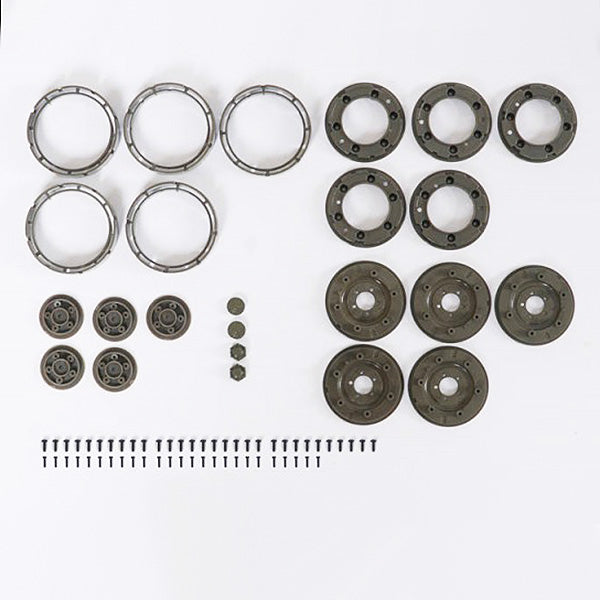 ROC Hobby 1:12 1941 Willys Mb Wheels Set ROC-C1146