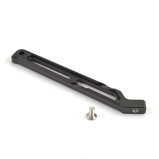 Fastrax Arrma Rear Alu Chassis Brace- Sen/Typ/Out - Black FTAR020BK