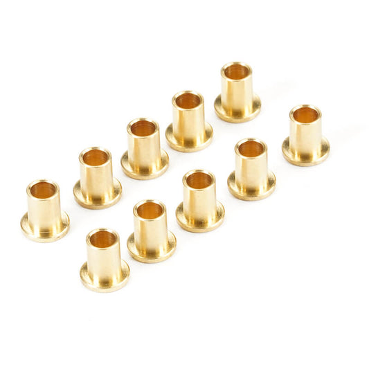 Fastrax Tamiya Tt02 Shocks Brass Collar Set (10Pc) FTTA014C