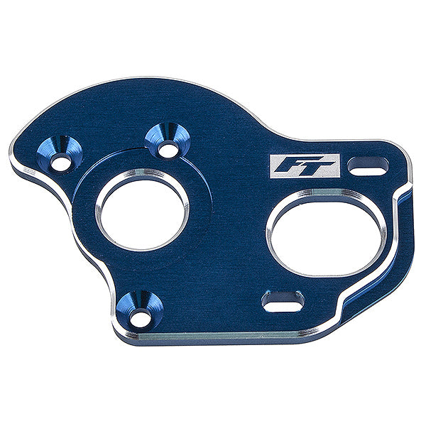 Team Associated B6.1 Ft 3.5mm Laydown/Back Motor Plate Blue AS91907