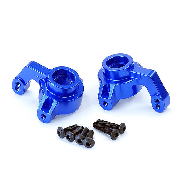 Fastrax Team Associated Rival MT10 Aluminium Front Steering Blocks (L/R) FTAS01B