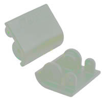 RPM Baja 5B Replacement Shock Skid Plates (2) - Dyeable White RPM82161