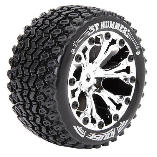 Louise RC St-Hummer 1:10 Soft Bearing Chrome Gp Jato 2Wd Fr L-T3209SCB