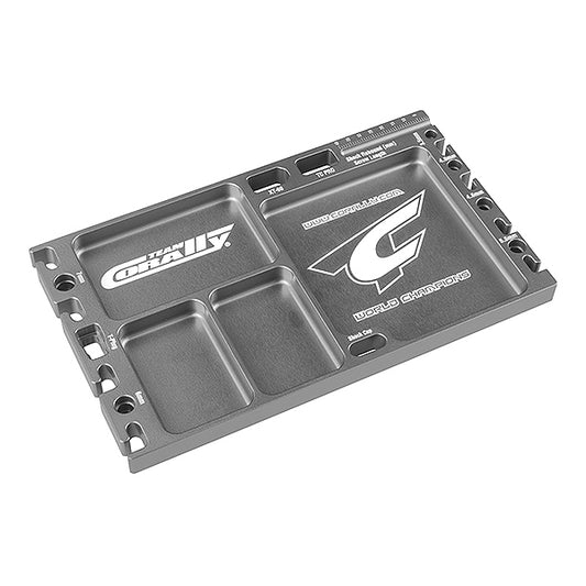 Corally Multipurpose Ultra Tray CNC Machined Aluminium Titanium Colour C-16305