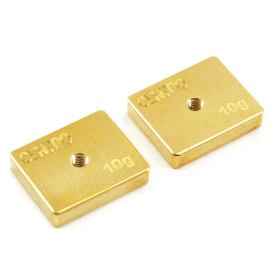 Centro Precision Brass 10G Balancing Weights (Pr) C0511