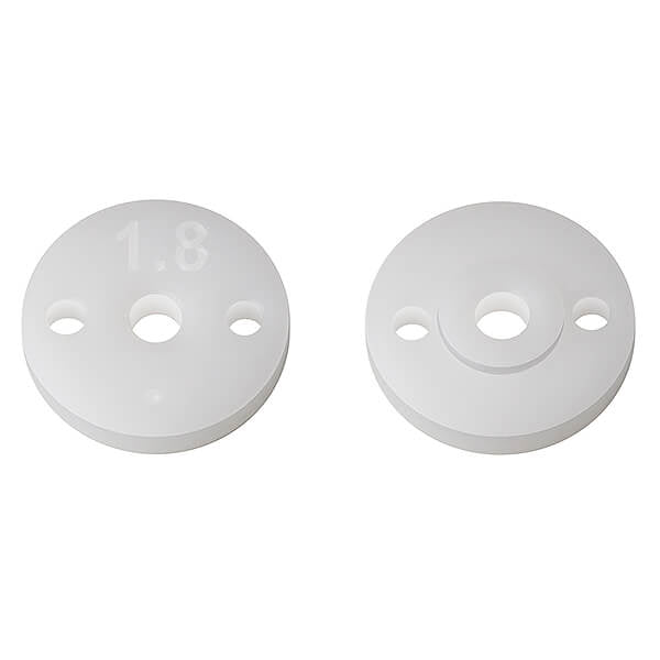 Team Associated Ft 13mm Shock Pistons, 2.0mm, 2 X 1.8 AS91938